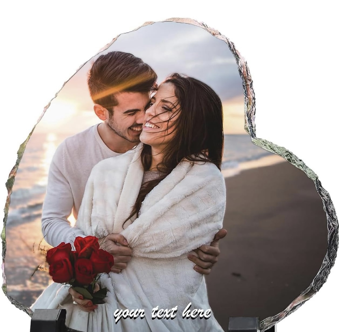 Acrylic Heart Plaque Photo