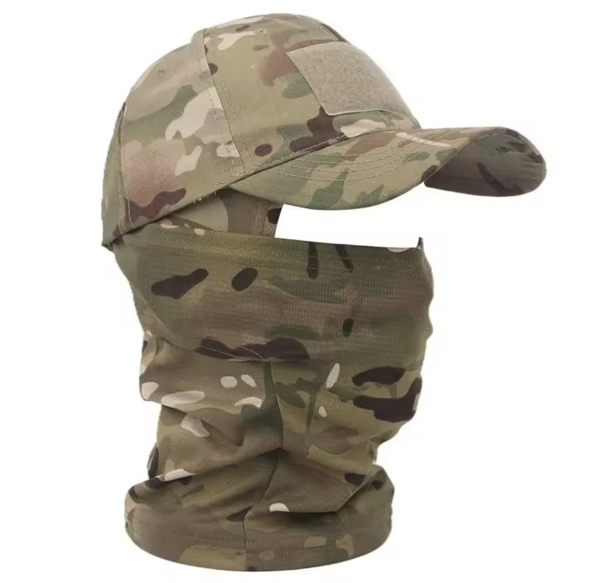 Camouflage Balaclava & Cap Set