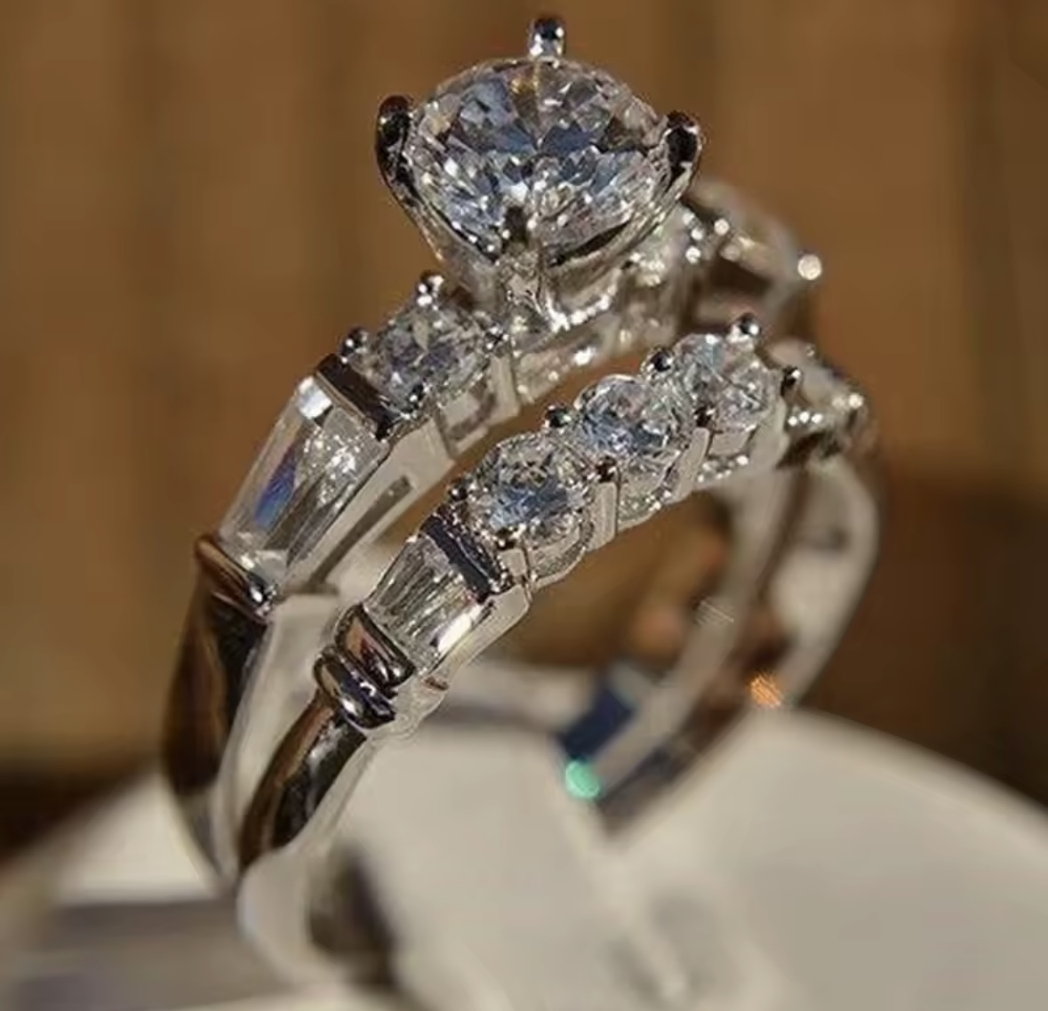Bridal wedding ring